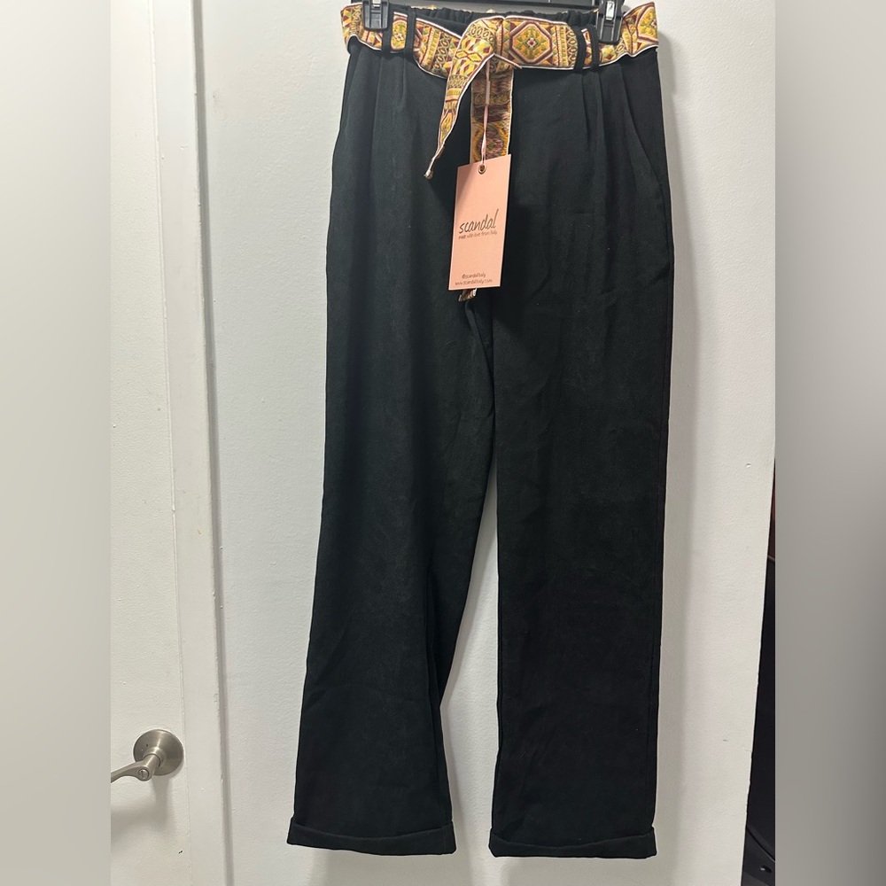 Scandal pants with belt. Size medium. New with tags.